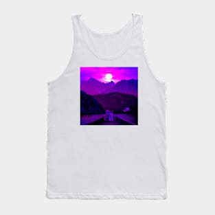 Beautiful Mountain Scene Tank Top